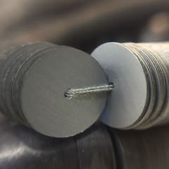 Lentejuela 10mm Gris Mate