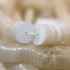 Lentejuela 4mm Blanco Perla 501 mate