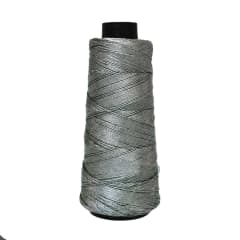 Hilo metalizado 6 hebras 0.5 mm Plateado Oscuro
