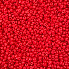 Mostacillas calibradas N.11 Rojo