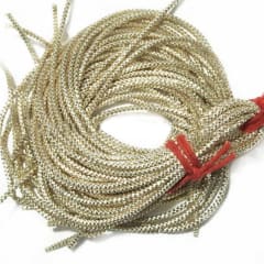 Alambre Francés Espiral Semi duro Light Gold