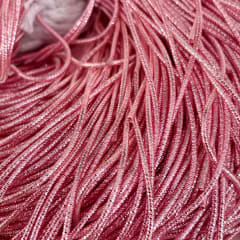 Alambre frances bullion brillante rosado