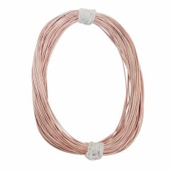 Alambre Frances Duro Rose Gold 1mm