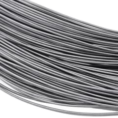 Alambre Frances Rigido 1mm Gris oscuro