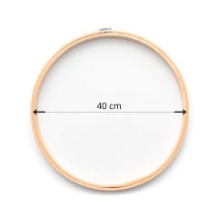 Aros para bordar madera 40cm