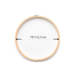 Aros para bordar madera N°5