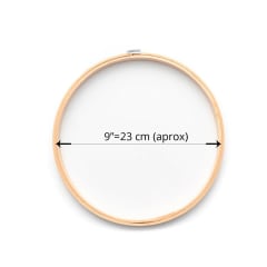 Aros para bordar madera N°9
