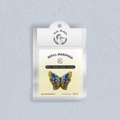 Refill broche Mariposa pedreria