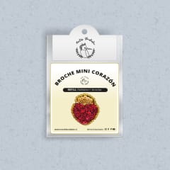 Refill mini Corazón pedrería
