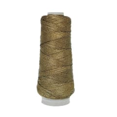 Hilo metalizado 6 hebras 0.5 mm Café