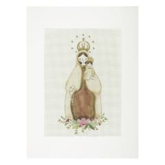 Lienzo para bordar Virgen del Carmen