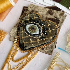 Kit pedrería Corazon ojo +clase online