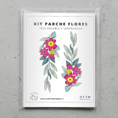 Parche Soluble en agua Flor