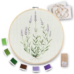 Kit XL Bastidor 30cm Lavanda