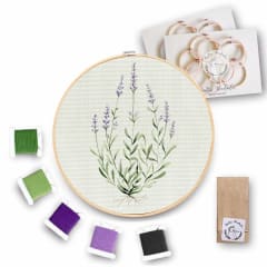 Mini kit para bordar Lavanda