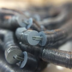 Lentejuela 4mm Gris mate