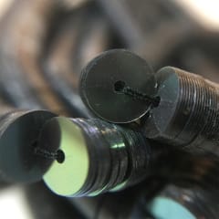Lentejuela 6mm Cafe Oscuro Transparente