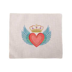 Mini Kit para bordar Corazón Alas con Corona