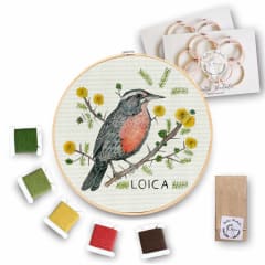 Mini Kit para bordar Loica