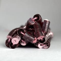 Lentejuela 6mm Rosa Metálico