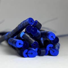Lentejuela 6mm Azul Rey 11 Metálico