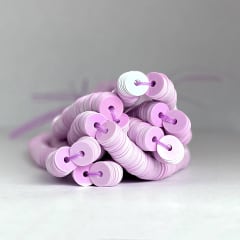 Lentejuela 5mm Rosa Claro Nacarado