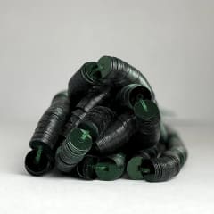 Lentejuela 5mm Verde Militar Metálico