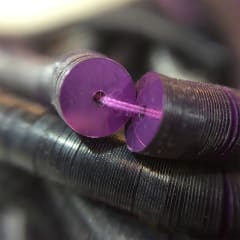 Lentejuela 4mm morado oscuro nacarado