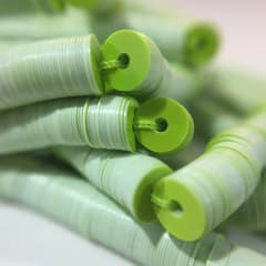 Lentejuela 4mm verde limon nacarado