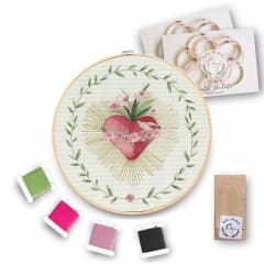 Mini Kit para bordar Sagrado Corazón de María