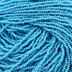 Mostacillas calibradas No.11 Azul cielo fuerte