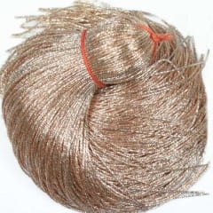 Alambre Frances Bullion brillante Rose Gold