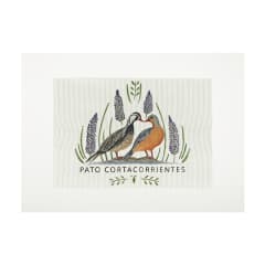 Lienzo para bordar Pato Cortacorrientes