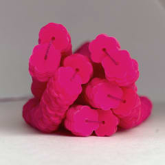 Lentejuela plana jazmín 260 No. 8 mm Rosado