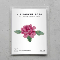 Parche Soluble en agua Rosa