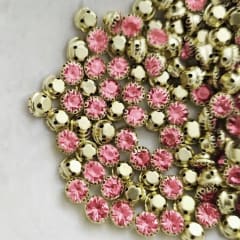 Cristal 4mm Rosado