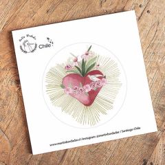 Sticker Sagrado Corazón de María