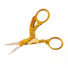 Tijera cigüeña dorada