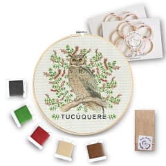 Mini Kit para bordar Tucúquere