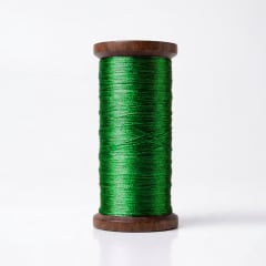 Hilo Seda vintage verde 03