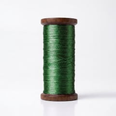 Hilo Seda vintage verde 05