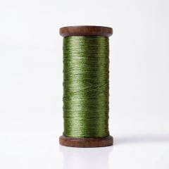 Hilo Seda vintage verde 06
