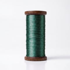 Hilo Seda vintage verde 07