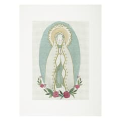 Lienzo para bordar Virgen de Lourdes