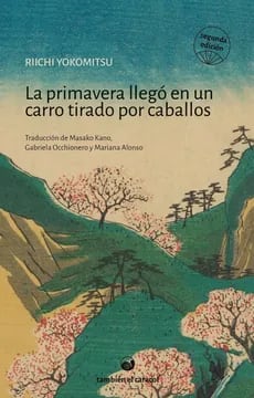 La primavera llego en un carro tirado por caballos