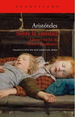 Sobre la amistad. Libros VIII-IX