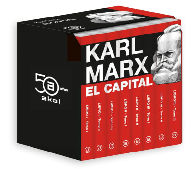 El Capital 8 tomos (Estuche Obra Completa)