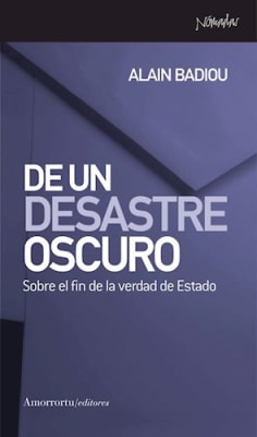 De un desastre oscuro