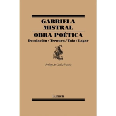 Obra poética. Gabriela Mistral