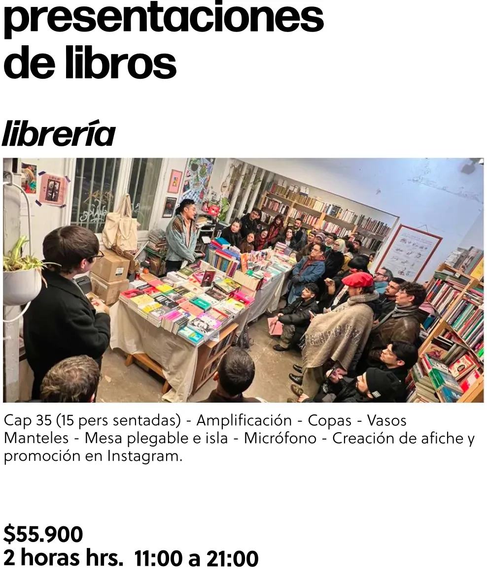 Presentaciones de libros en Librería1